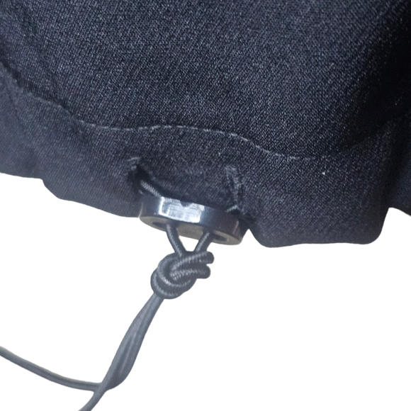 Zara women's beige,black,cream hooded long-sleeved lightweight jacket size M - Picture 7 of 8